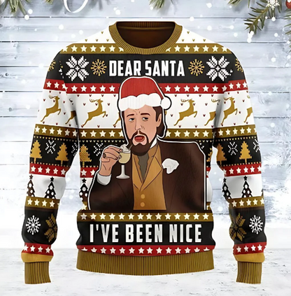 Karl | Lustiger Meme-Weihnachtspullover für Herren