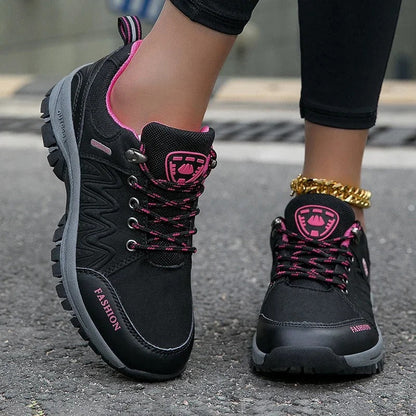 Elke | Damen Winter Wanderschuhe mit Dämpfung