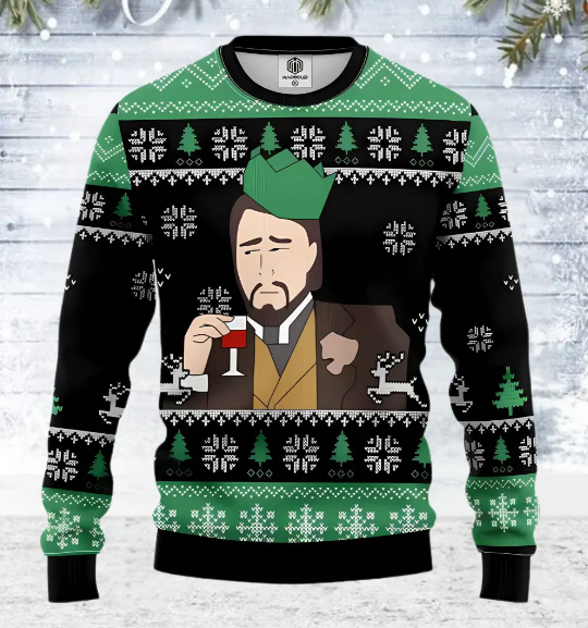 Karl | Lustiger Meme-Weihnachtspullover für Herren