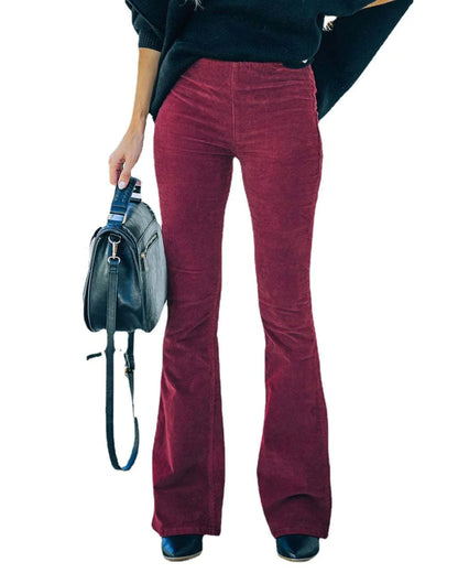 Annika | Damen Stilvolle Winter-Schlaghosen