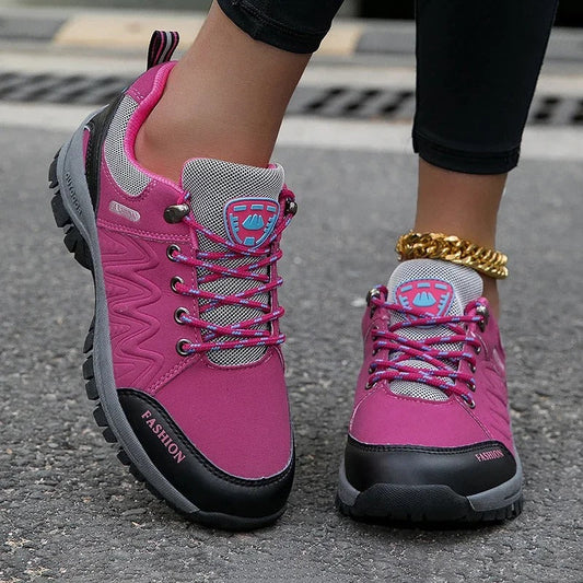 Elke | Damen Winter Wanderschuhe mit Dämpfung