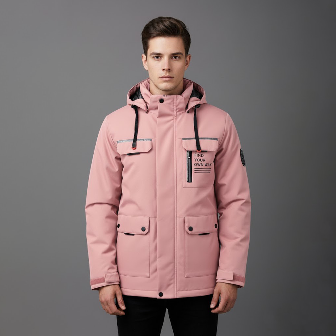 Otto | Herren Wasserdichte Ski Winterjacke Mit Kapuze Für Draußen