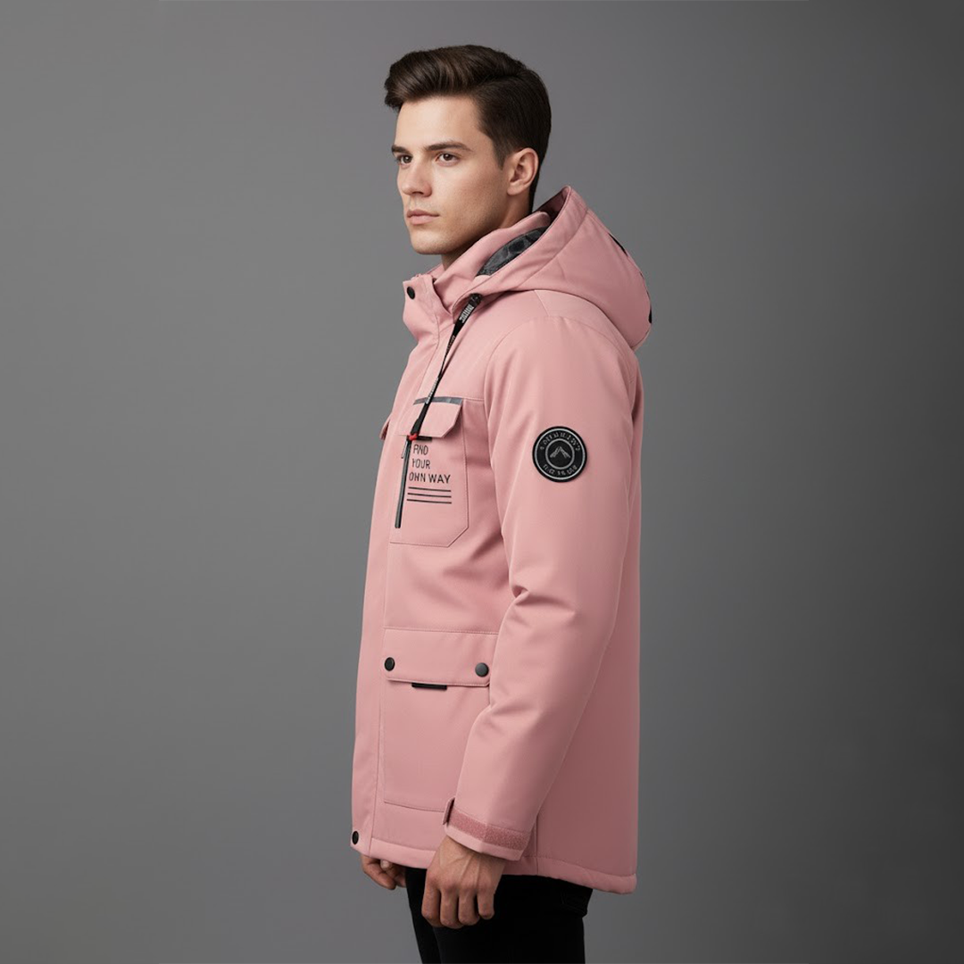 Otto | Herren Wasserdichte Ski Winterjacke Mit Kapuze Für Draußen
