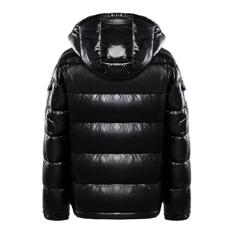 Daniel | Herren Winter Steppjacke mit Kapuze und Reißverschluss
