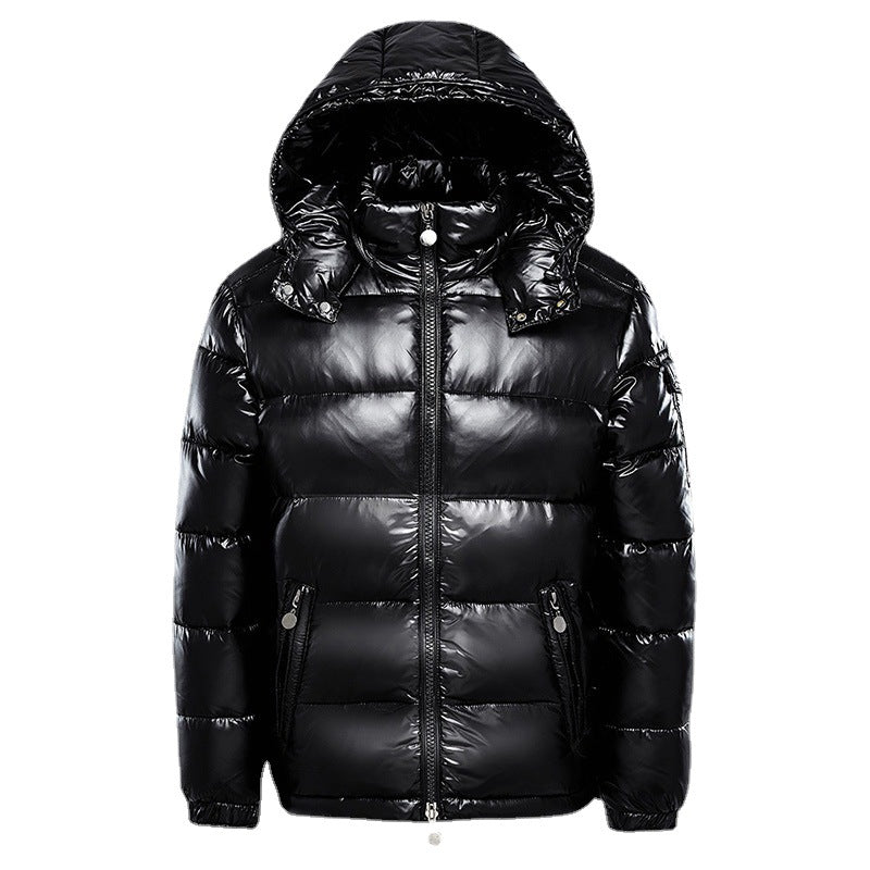 Daniel | Herren Winter Steppjacke mit Kapuze und Reißverschluss