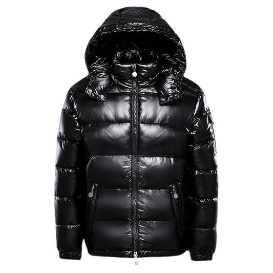 Daniel | Herren Winter Steppjacke mit Kapuze und Reißverschluss