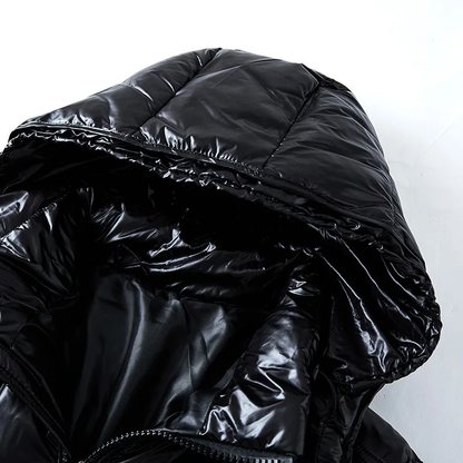 Daniel | Herren Winter Steppjacke mit Kapuze und Reißverschluss