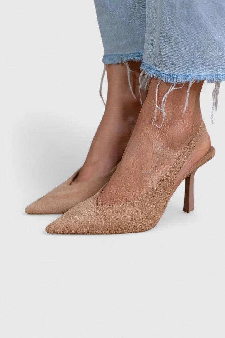 Yvonne | Damen Elegante Spitz-Toe Pumps