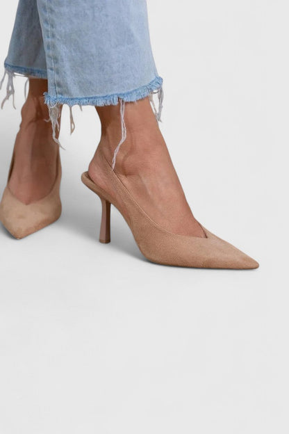 Yvonne | Damen Elegante Spitz-Toe Pumps