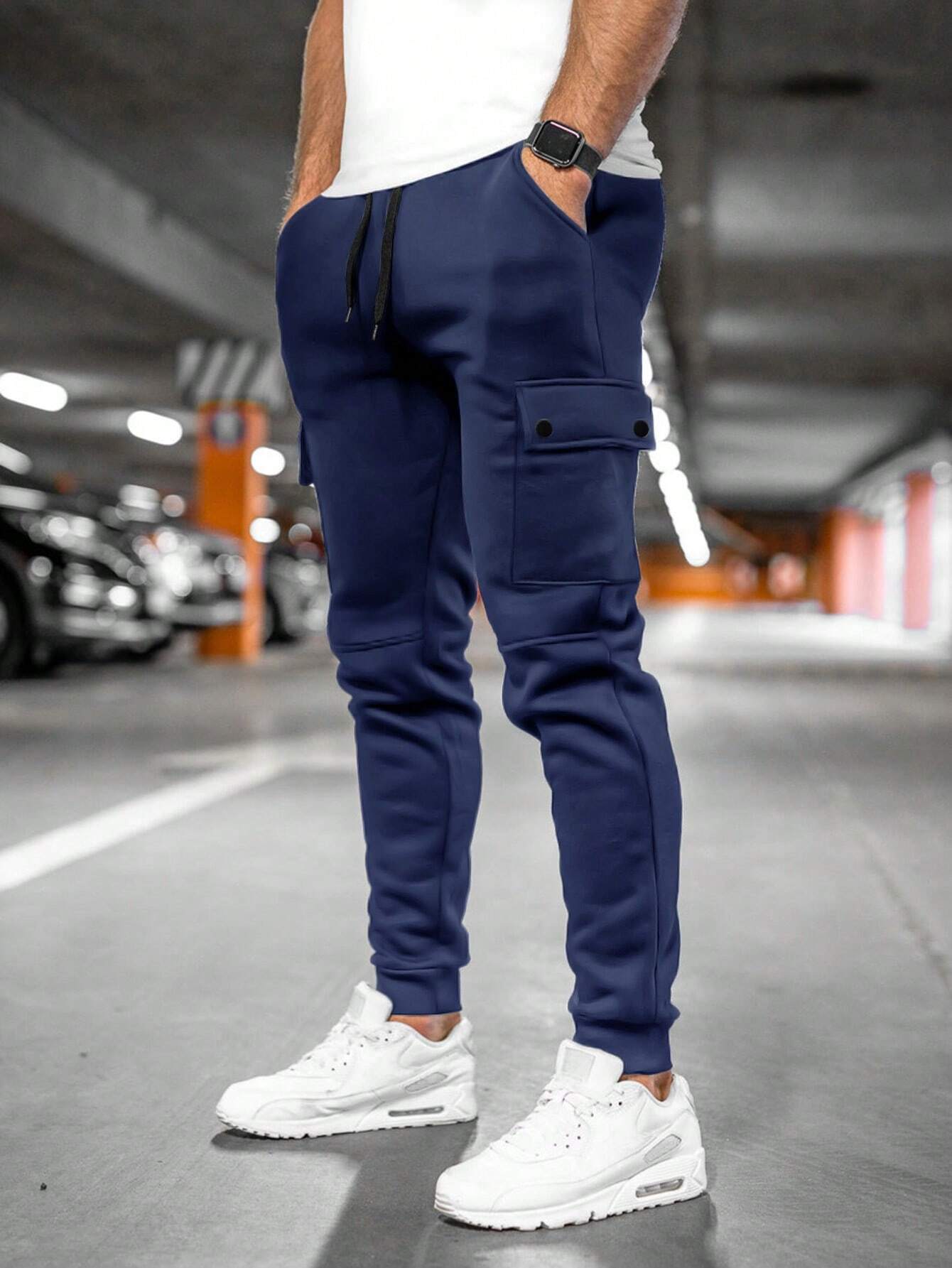 Viktor | Herren Slim-Fit Cargo-Joggerhose