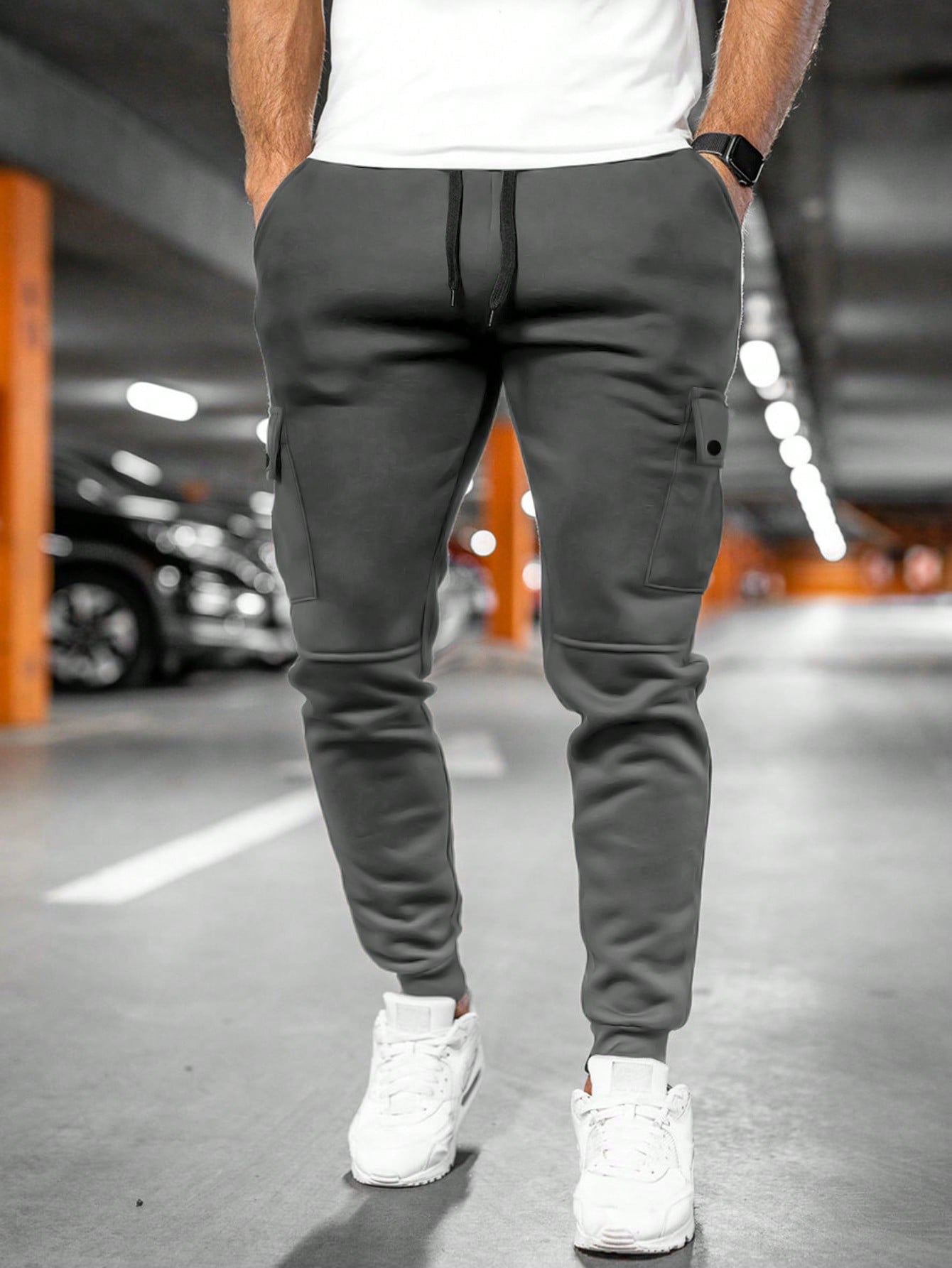 Viktor | Herren Slim-Fit Cargo-Joggerhose