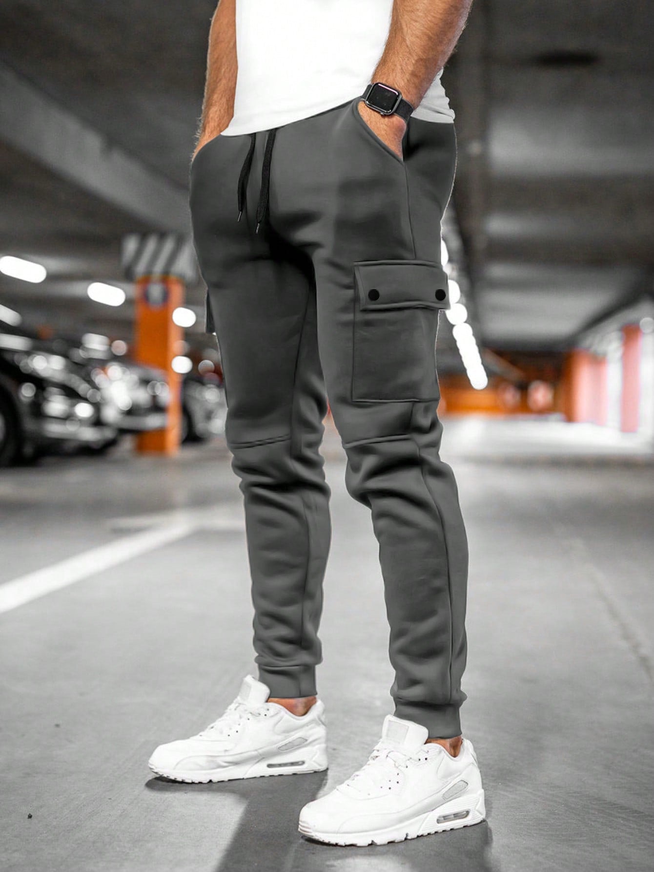 Viktor | Herren Slim-Fit Cargo-Joggerhose