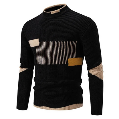 Elias | Herren Lässiger Pullover mit Modernem Muster