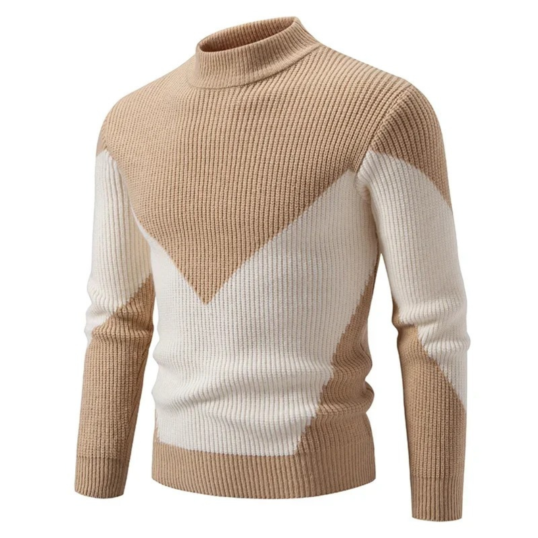 Elias | Herren Lässiger Pullover mit Modernem Muster