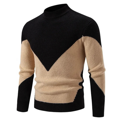 Elias | Herren Lässiger Pullover mit Modernem Muster
