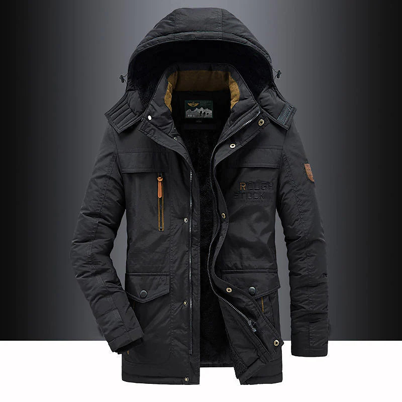 Malte | Herren Warme Steppjacke Robuste Winterjacke