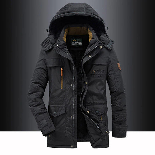Malte | Herren Warme Steppjacke Robuste Winterjacke