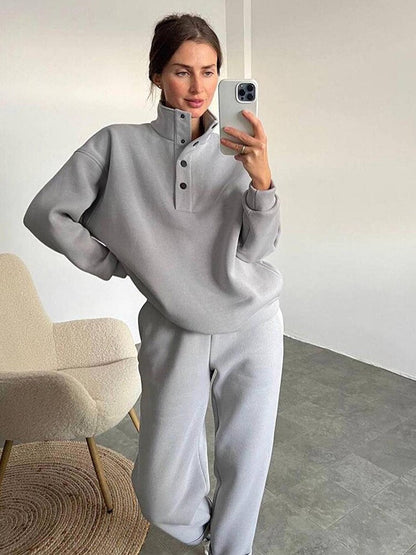 Lena | Damen Warmes Winter-Loungewear-Set