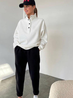 Lena | Damen Warmes Winter-Loungewear-Set