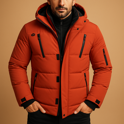 Markus | Herren Outdoor Isolierte Robuste Winterjacke