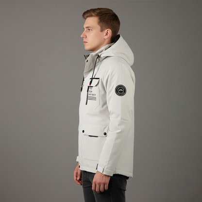 Otto | Herren Wasserdichte Ski Winterjacke Mit Kapuze Für Draußen