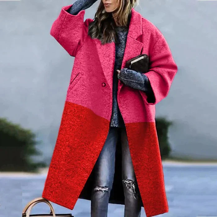 Stefanie | Damen Winter Oversized Langmantel