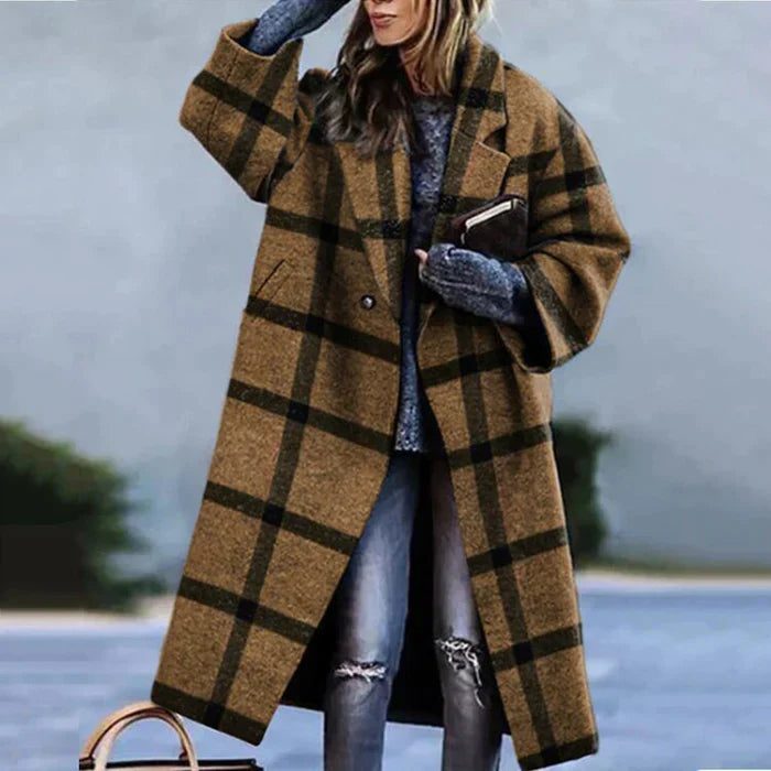 Stefanie | Damen Winter Oversized Langmantel