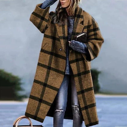 Stefanie | Damen Winter Oversized Langmantel