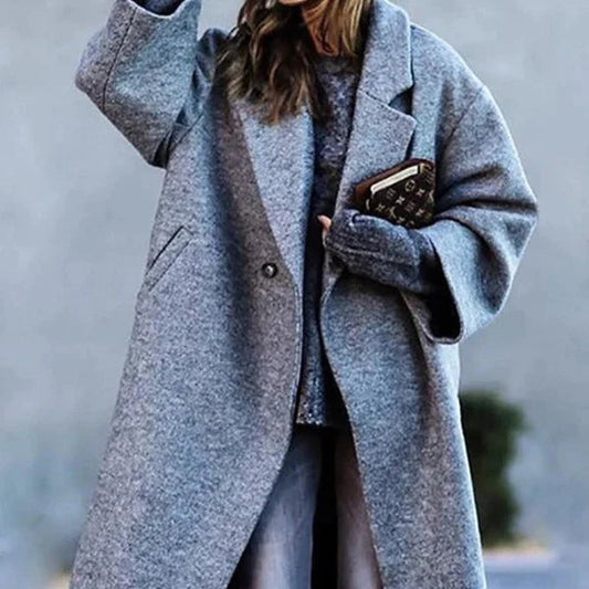 Stefanie | Damen Winter Oversized Langmantel